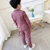 Suits 3-11y Kids Blazers Spring Autumn Boys Casual Suit Jackets Coatpants 2st Set Double Breasted Formal Children Clothes HY101 230802