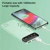 Caricabatterie wireless Power Bank 20000mAh Caricabatterie portatile Poverbank USB tipo C Ricarica rapida Powerbank 10000mAh Batteria esterna per iPhone Xiaomi x0803