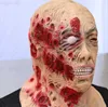 Partij Maskers Halloween Zombie Masker Volwassen Enge Horror Latex Masker Rotface Pasen Kostuum Partij Masker Halloween Kostuums Partij L230803