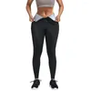 Femmes Shapers Femmes Sauna Corps Shaper Pantalon Graisse Abdomen Contrôle Legging Fitness Shapewear Workout Gym Leggings