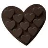 Bakning mögel kakamodell romantisk kärlek silikon mögel silikagel choklad isfack isform kärlek form liten hjärtkaka mögel bakning verktyg 230802