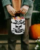 Storage Bags Cartoon Panda Black And White Basket Candy Bucket Portable Home Bag Kids Toys Hamper Party Decoration Supplies