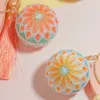 Chinese Style Products embroidery supplies Car embroidery diy borda diy craft kits for adults novice into the pendant keychain ball R230803