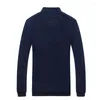 Herenjassen Donkerblauw M-4XL-jack Europese stijl Jeugdhonkbalkraag Dunne sectie Casual Mode Kraagloos