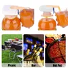 Drinkware Other Automatic Drink Dispenser Electric Magic Magic Juice Beer Water anti-Overfenser Supenser Plantable Press Dispenser 230802