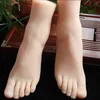 41 Yard Real Sexy Doll Female Sexy Foot Mannequin Blood Vesse Silicone Pography Silk Strumps smyckemodell Soft Silica Gel 1p217z