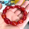 Strand Sertifika 10 12 15mm Doğal Kırmızı Meksika Amber Balmumu Bilezik