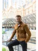 YS1 Mens luxe véritable veste en cuir véritable outwear designer luxe cadeau fête des pères brillant rembourrage veste hommes italien baseball veste oie