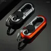 Chaveiros 1 peça chaveiro para carro criativo porta-chaves masculino moda acampamento escalada anel de metal estilo auto chaveiro acessórios