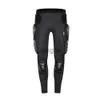 Vêtements de moto veste de moto gilet pare-balles protecteur course moto tout-terrain pantalon d'équitation moto course armure pantalon long veste x0803