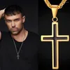 Pendant Necklaces 4pcs Enamel Black Religious Faith Cross Necklace Measures Wide Jewelry Gifts For Women