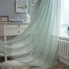 Curtain Farmhouse Crochet Knitting Curtains Tassels Long Rod Pocket Bohemian Cotton Lace Window Drapes Bedroom Living Room Decoration