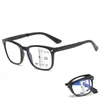 Солнцезащитные очки складываемые прогрессивные многофокальные анти-синие светлые очки для чтения женщины мужчины пресбиопические очки, степень очков 1.0-4.0