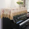 Dust Cover Thickened Lace High-end Piano Bench Cover Light Luxurious Dustproof Piano Cover Cloth Beautiful Home Decoration Piano Cover R230803