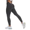 Spodnie damskie Capris Curve Contour bezproblemowe legginsy Yoga Spodnie siłowni Ostra treningowa Ubrania Fitness Sport Kobiety moda noszenie solidnego różowego odcinka 230802