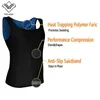 Personalizzato allenamento estivo sauna sudore fibra di latte shapewear perdita di peso top gilet da donna per body shaper