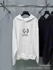 Kadın Hoodies Sweatshirts Tasarımcı Doğru Kitap 2023FW B Ev Buğday Kulak Çift Bb Baskılı Terry OS Hoodie Sweater High Street Unisex YYVB