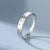 Cluster Rings C6UD Couple For Women Men Adjustable Matching Promise Engagement Wedding Ring Set Friendship Gift Jewelry