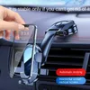 2024 2024 Universal Gravity Car Phone Holder Smartphone Portable Air Vent Clip Stand Sucker Auto Mobile Support Car Products Interior Part