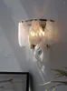 Wandlamp Iceglass American Retro Mid-Ancient Style Post-Modern Light Luxe Woonkamer Slaapkamer Nachtkastje