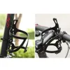 Outils Nouveau Vélo Vélo Vélo Pince Clip sur Bouteille D'eau Tasse Cage Titulaire Guidon Mont En Alliage D'aluminium HKD230804