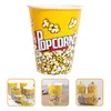 Servis sätter 10st Popcorn Favor Boxes Party Mini Plastic Containers Holder For Cinema Theatre