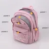 Рюкзаки для девочек школьная сумка рюкзак обратный пакет для подростков, дети, дети, розовый школьник, первичный багпак, класс, детские дети 230803