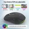 Mice Bluetooth Wireless Mouse USB Computer Silent Ergonomic 2400 DPI Optical Mause Gamer Noiseless For PC Laptop 230804