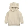 Sweats à capuche 07Y Bébé Garçons Filles Vêtements Hiver Printemps Mignon Hoodies Coréen Enfants Sweat À Capuche Épaissir Polaire Sweat Vêtements Pour Enfants Manteaux 230803