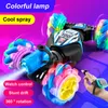 Electric/RC Car high-tech RC remote control car watch hand gestures 360° rotating off-road climbing stunt exhaust blowtorch music Boy toy 230804