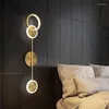 Wandleuchte Nordic Modern Led Glanz Rustikale Wohnkultur Schlafzimmer Lichter Dekoration Kerzen Kerzenmontage Licht