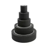 groothandel Smooth Rubber Contact Wheel Belt Grinder vervangende onderdelen Dia. 50mm/2"-200mm/8" LL