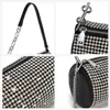 Kvällspåsar 2023 Kvinnors väska mångsidiga strass med diamantkedja liten kvinnlig handväska