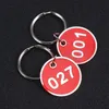 Decorative Objects Figurines Tags Number Key Id Rings Numbers Luggage Identifier Tag Dormitory Bag Numbered 50 1 Chain Disc 230804