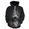 Men's Hoodies Fashion Animal Pattern Cute Dog 3D Printing Casual Street Hip-hop Men And Women Hooded Breathable Sports Sweater