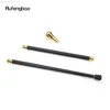 Pictos de trekking Golden Black Russian Double Totem Totem Walking Cane Fashion Stick Caballero de lujo Crosier Knob Stick 93cm HKD230804