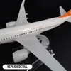 Aircraft Modle Scale 1 400 Metal Aircraft Replica GOL Airlines Boeing Airbus Aviation Model samolot powietrza Diecast Miniaturowe zabawki dla dzieci chłopców 230803