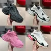 Triple s Chaussures De Course Designer Papa Chaussures Hommes Femmes Baskets Mode Plate-Forme Sneaker Multicolore Impression Rétro Vieux Chaussures De Sport Taille 35-45