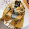 Scarf 2023 Новый в продаже роскошный V-образный кашемировый шаль.