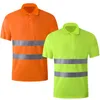 Męskie bluzy o wysokiej widoczności Bluza dla mężczyzn pullover hi vis bluza odblaskowa fitness straży fitness vintage