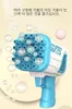 Novel Games 32 Holes Gatling Soap Bubble Machine Water Gun Bubble Rocket Launcher Automatic Blower for Kids Children Birthday Wedding Party 230803