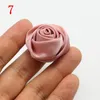 Decorative Flowers (3 Pcs) Artificial Flower Head Handmade DIY Wedding Home Decor Clothing Accessories Faux Small Rose Gift Flowe