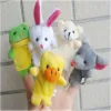10st/Lot Animal Finger Puppet Baby Barn Plush Toys Cartoon Children Favor Puppets For Bedtime Stories Kids Christmas Gift
