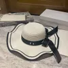 Старший дизайн Жемчужный соломенная шляпа Леди Кружело
