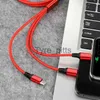 Зарядные устройства/кабели MVQF 3IN1 Multi USB -порт USB -зарядные кабели нескольких USB -зарядных шнуров USBC Провод мобильного телефона для iPhone 11 Тип C Micro Huawei X0804