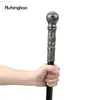 Trekking Poles Silver Green Luxury Round Handle Fashion Walking Stick For Party Decorative Walking Cane Elegant Crosier Knob Walking Stick 93cm HKD230804