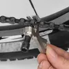 Verktyg Ny Mini Chain Cutter Bekväm hantering av stålcykelcykelcykelkedjekin Borttagningsbreaker Splitter Extractor Tool Kit HKD230804