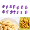 Baking Moulds 40pcsset Alphabet Cake Molds Figure Plastic Letter Fondant Mold Icing Cookie Cutter Number Mould Decorating Tools 230803