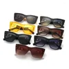 Zonnebril Trendy Cat Eye Dames Designer Zonnebrillen Voor Vrouwelijke Oversized Shield Shades Goggle Brillen