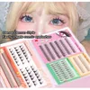 False Eyelashes Korean Segmented Lashes Makeup Fan Fake Eyelash Fish Tail Fluff Fine Stem Small Devil Extension Tools